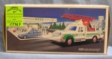 Vintage HESS rescue truck mint in original box