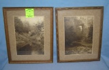 Pair of early 20th century framed photos