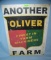 Oliver finest in farm equipment retro style advertising sign
