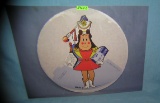 Little Lulu and Kleenex retro style advertising sign