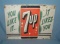 7UP retro style advertising sign