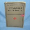 the American Red Cross life saving and water safety book dated 1937