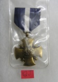 US Navy cross with ribbon