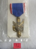 US Army Distinguished Service Cross medal with ribbon