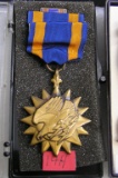 US air combat 25 missions medal, ribbon, bar and tie tack