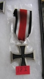 German Iron Cross 2nd class medal and ribbon WWII style