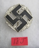 German party district commemorative badge WWII style
