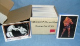 Kayo round 1 boxing 250 card collector's card set