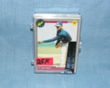 1991 baseball rookie draft picks card set