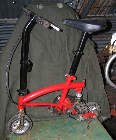 Modern miniature circus style bike