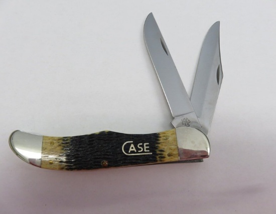 Case 2 Blade Folding Hunter Long Tail "C"