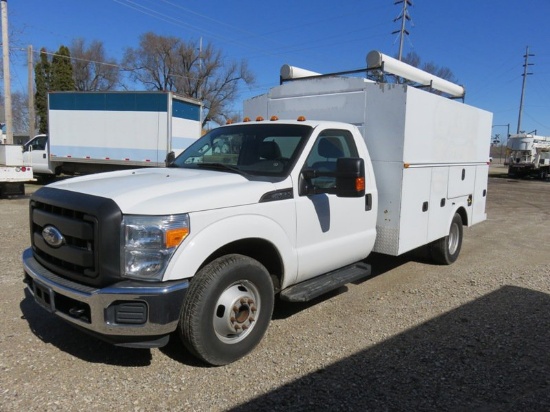2011 Ford F350 Enclosed Service Truck