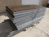 (10) 8' Rolling Conveyor Sections