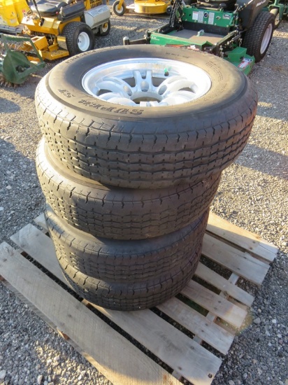 4 Westlake ST225/75R15 Tires & Rims