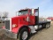 2005 Peterbilt 357 Flatbed W/ Moffett Hookup