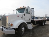 2008 Peterbilt 365 Flatbed W/ Moffett Hookup