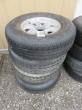 (4) Constancy ST235/80R16 Tires & Rims