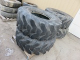 (4) Firestone 20.5-25 Tires