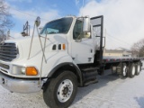 2004 Sterling AT9500 Flatbed w/ Moffett Hook Up