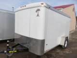 2019 Atlas 7'x12' Enclosed Trailer