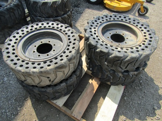 8 Lug 30x10-16 Skid Steer Tires