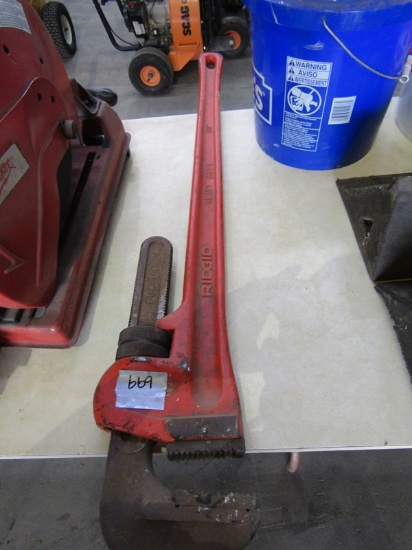 60” Ridgid Pipe Wrench