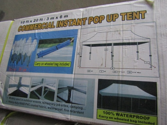NEW 10’x20’ Blue Pop Up Tent