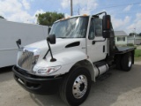 2011 International 4400 Flatbed w/ Gooseneck Hookup