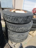 (4) Michelin XZA2 11 R 24.5