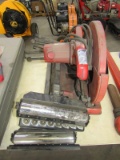 Milwaukee 14” Cut Off Saw & Stands