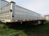 2009 Transcraft 42’ Flatbed w/ Moffett Hookup