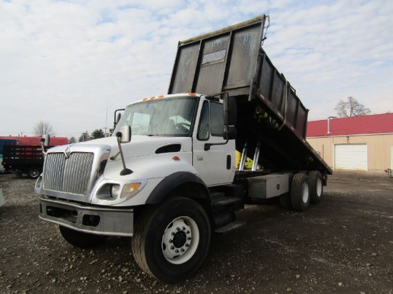 2007 International 7500 Flat Dump Truck