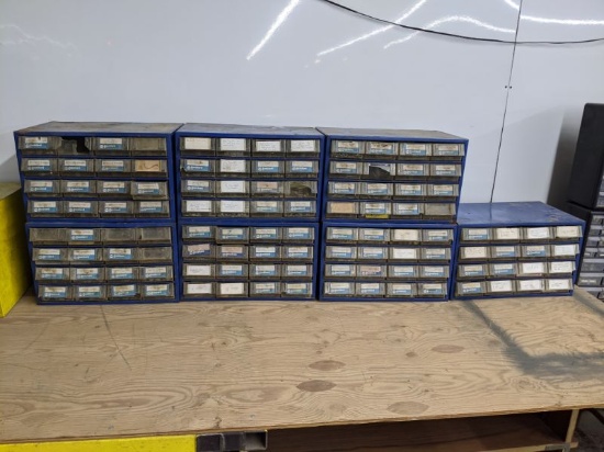 Hardware Organizing Cabinets Loaded w/ Hardware