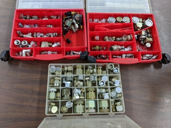 Assorted Hardware & Fittings in Case