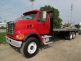 2006 Sterling LT7500 Flatbed w/  Moffett Hookup