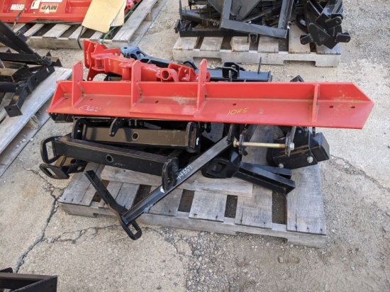 Pallet of Plow Mounts and Parts