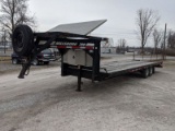 2002 Hillsboro Gooseneck Equipment Trailer