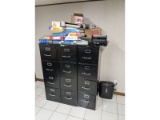 3 File Cabinets, Office Supply, Shipping Scale