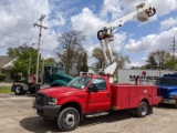 2003 Ford F550 Bucket