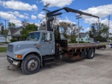 1990 International 4900 Knuckle Crane