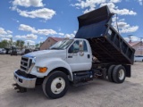 2013 Ford F750  Dump Truck