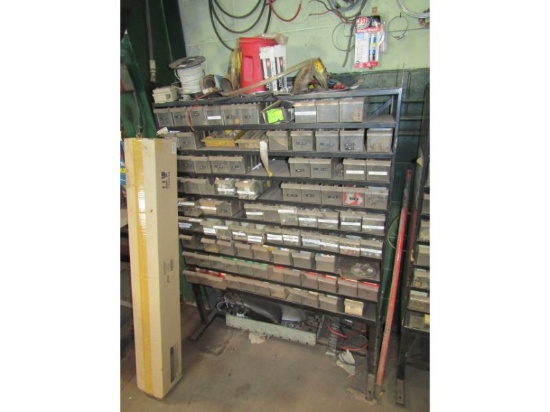 Parts Bins Full Misc Nuts Bolts & Hardware