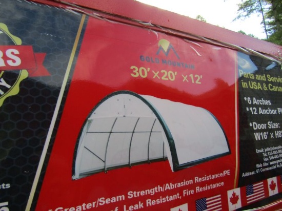 20x30x12 Dome Storage Shelter