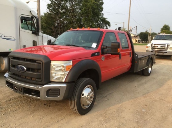 2012 Ford F550 Flatbed