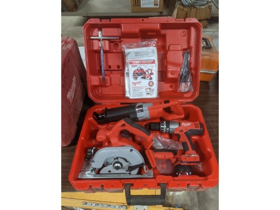 28V Milwaukee Cordless Tool Set