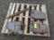 3 White Suitcase Weights