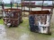 (2) Metal Bins