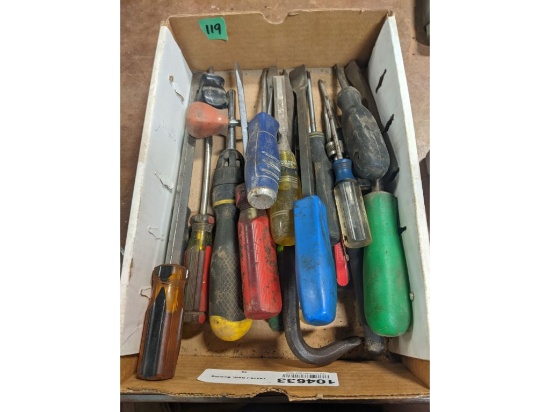 Screw Drivers, Chisels