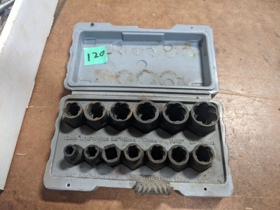 Strip Nut Extractor Set