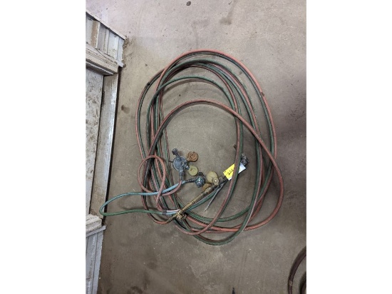 Torch Head, Hoses, & Gauge